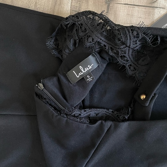 Lulu’s Black Midi Dress - Picture 5 of 5